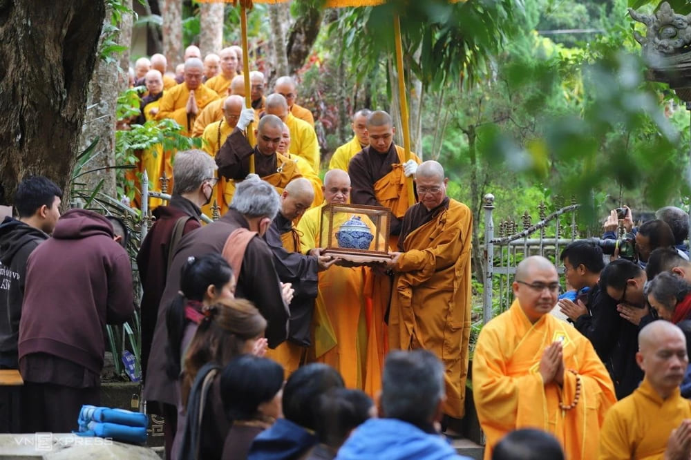 Lễ tưởng niệm thu hút sự tham gia của đông đảo Phật tử (Nguồn: Phật tử Việt Nam)